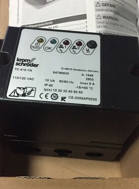 燃烧控制器TC410-1T 230VAC,TC410-1N 120VAC