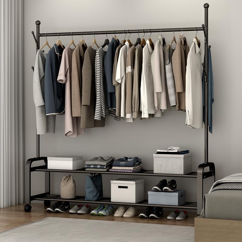 简易衣柜出租房家用现代简约卧室收纳柜子宿舍挂衣柜铁架子小申恒