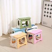 折叠凳子便携式 马扎小凳子 家用户外野餐钓鱼椅板凳加厚塑料手提式