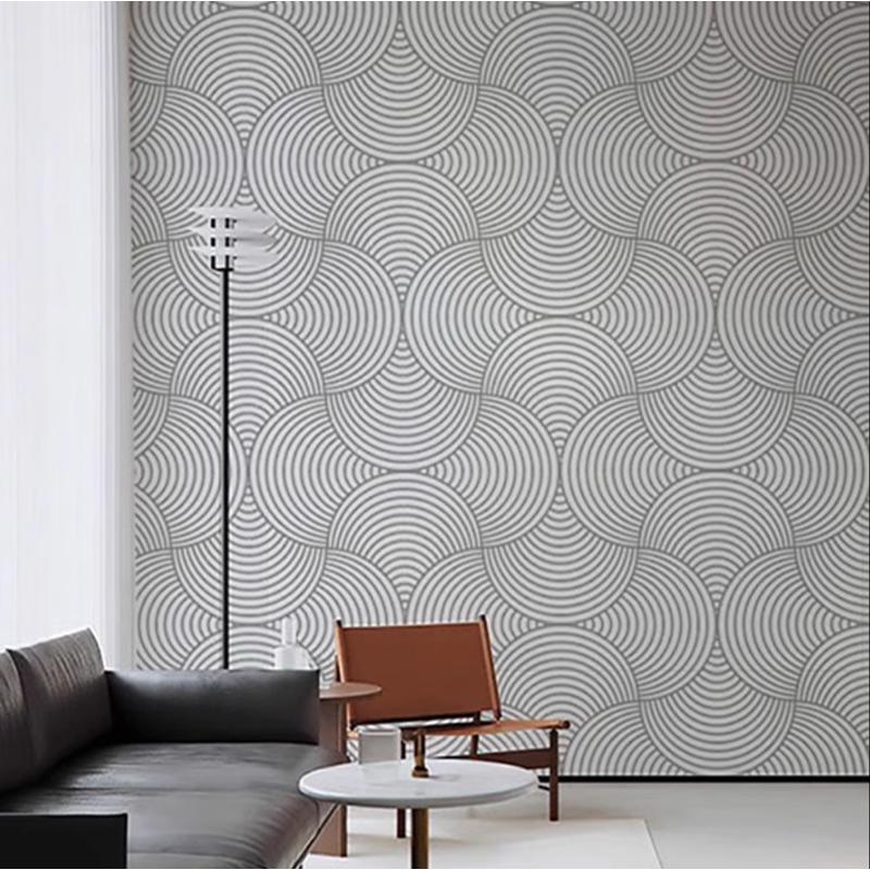 抽象重复几何纹理壁o纸客厅电视背景墙卧室壁布酒店民宿艺术感壁