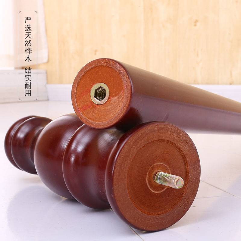 实木落地衣帽架卧室衣架木质立式酒店创意现代办公室简约房间加粗