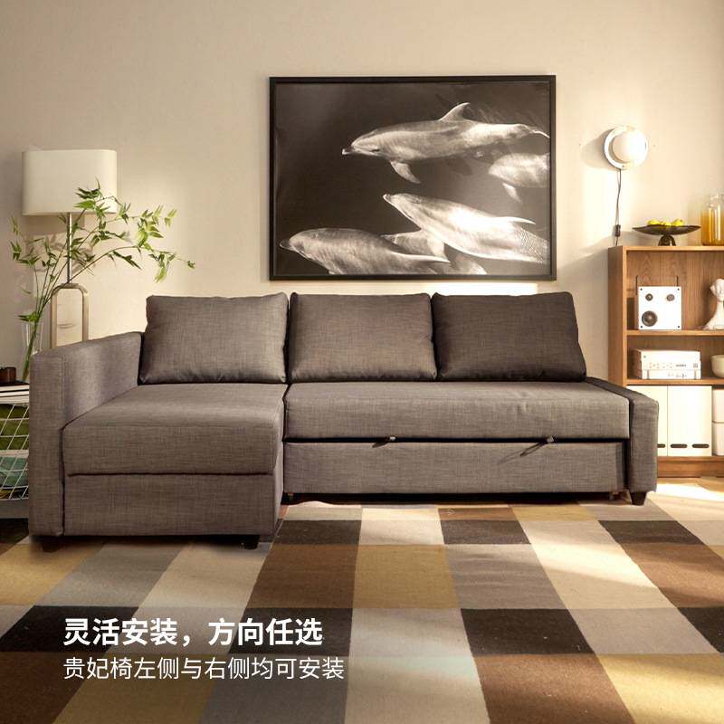 转角沙发床带储物坐卧两用客厅简约多功能折叠床