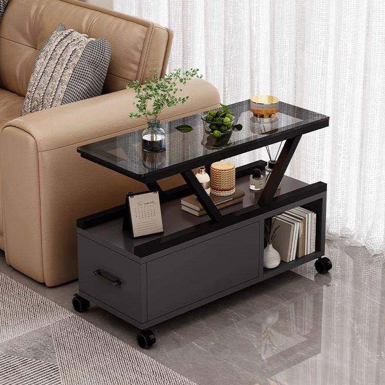 沙发玻璃边几家用客厅小桌子茶几轻奢可移动桌子角几柜方便置物柜,基础建材,脚轮/万向轮,淘宝优惠券,粉丝福利购,淘宝优惠卷