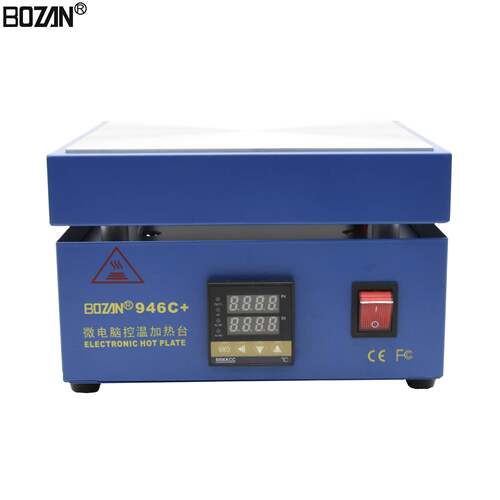 946C+智能恒温加热台拆焊植锡实验室LED灯珠预热台多功能烫膜小型