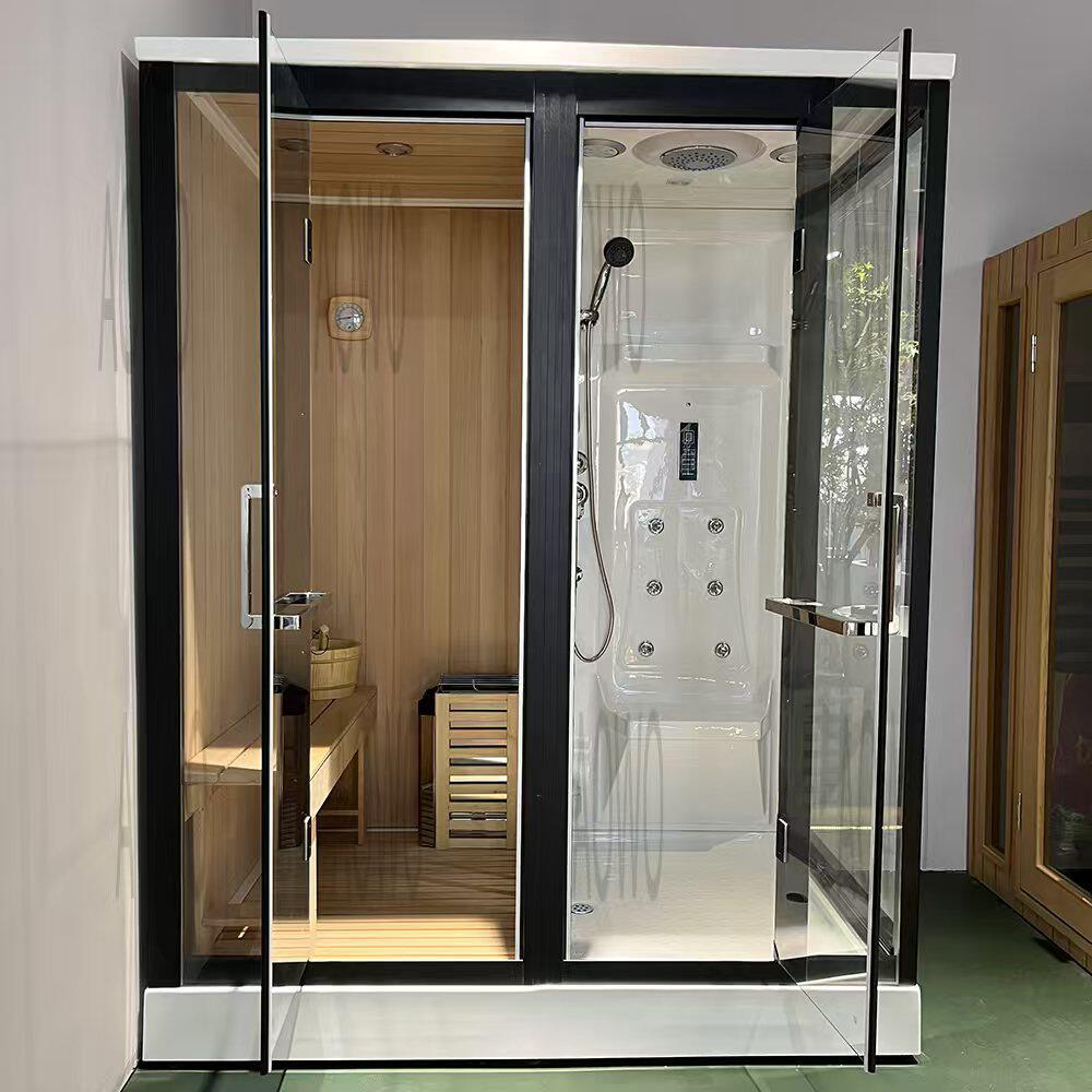 干湿蒸汽房干湿分离一体式蒸汽淋浴房桑拿房干蒸房湿蒸房sauna