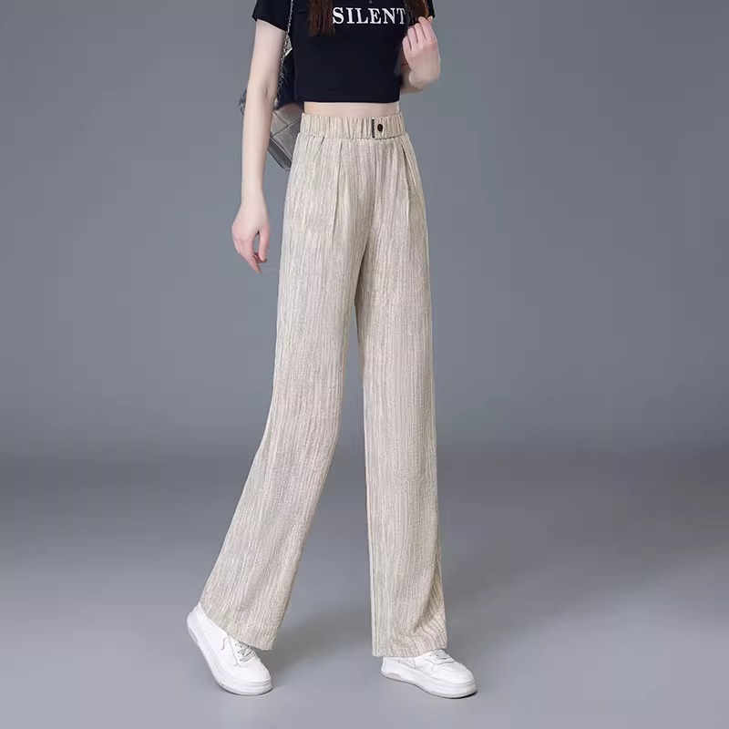 窄版阔腿裤女小个子2025