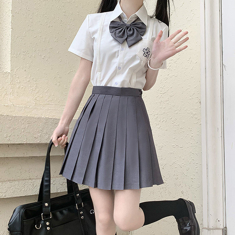JK制服百褶裙小个子学院