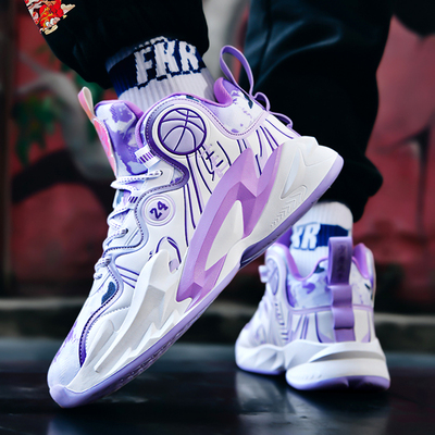 正品潮牌官方大码篮球运动鞋男款夏季高帮休闲体育课球鞋跑步减震