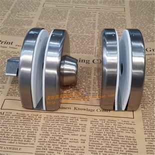 玻璃门锁 门面房玻璃门锁 门锁 双门双开中央锁 无框门锁 免开孔