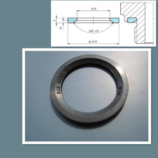 ED圈DIN3869型管接头用ED垫圈密封垫圈接头密封圈 2.0NBR 垫片M60