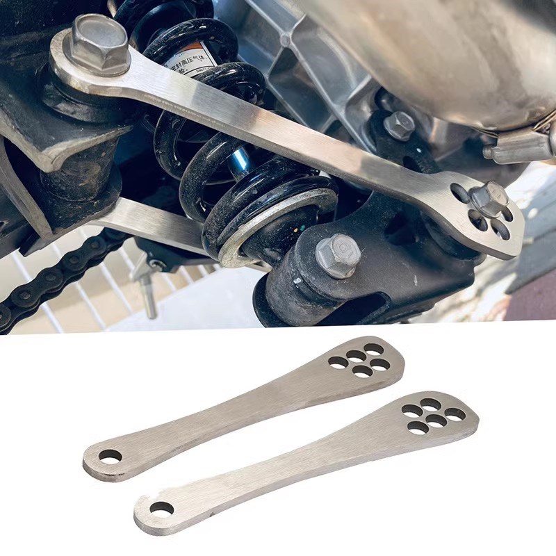 适用本田XADV750 佛沙750降低车身NSS升高支架座垫加高改装狗骨头