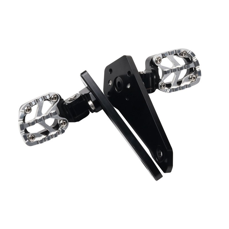 适用本田XADV750改装脚踏总成X-ADV 21-23年摩托车铝合金折叠踏板