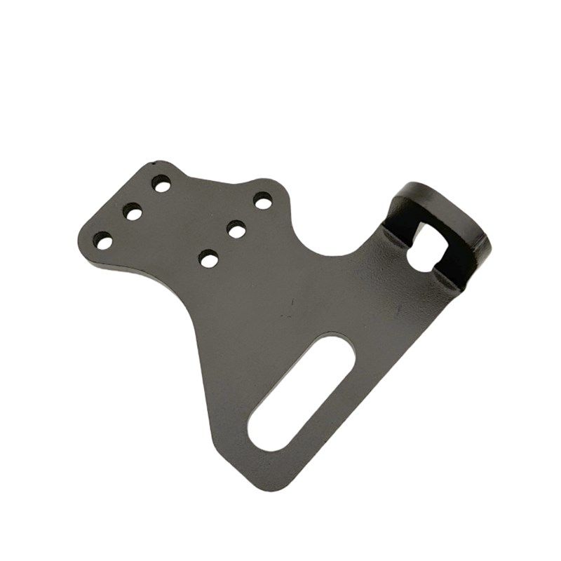 适用电动车UB小牛九号全顺90中置电机后挡泥板支架转接支架加厚
