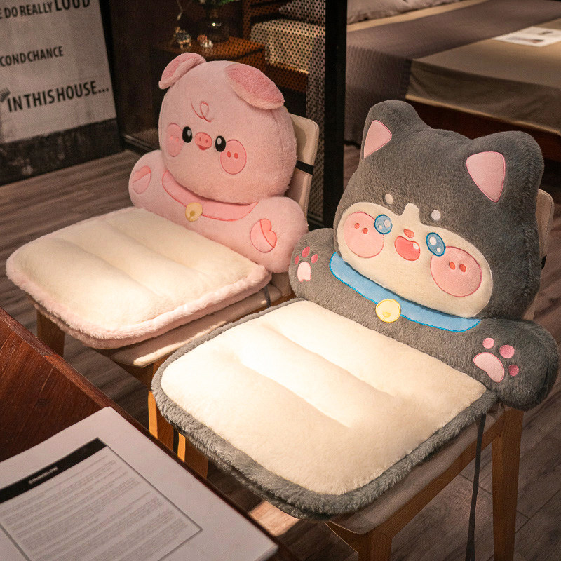 坐垫护腰靠背靠垫一体办公室久坐屁垫学生宿舍凳子座椅垫椅子垫子,居家布艺,椅垫,淘宝优惠券,粉丝福利购,淘宝优惠卷