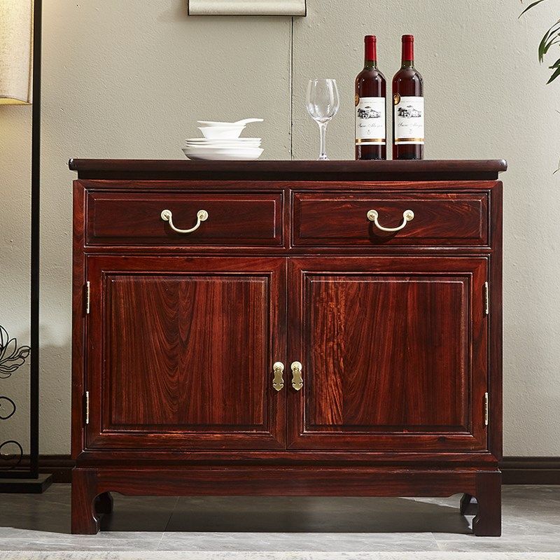 红木素面餐边柜东非酸枝木玄关柜储物柜茶水柜现代中式酒柜餐厅柜,住宅家具,红木餐边柜,淘宝优惠券,粉丝福利购,淘宝优惠卷