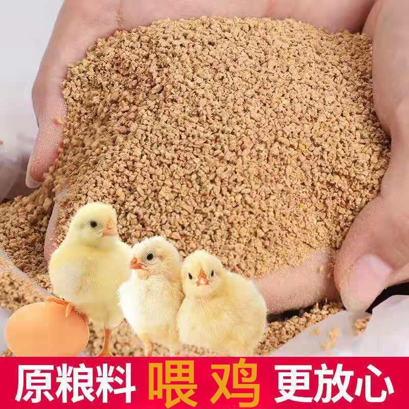 小鸡专用饲料育雏鸡饲料大u鸡产蛋食料芦丁鸡开口饲料通用钓鱼打