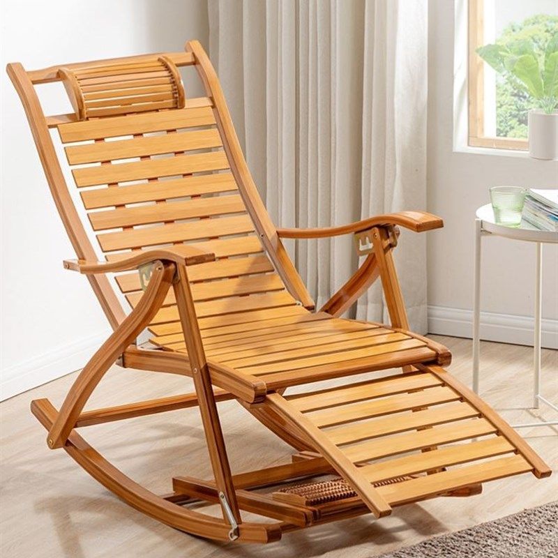摇摇椅躺椅午休折叠藤椅大人老人专用逍遥竹椅子靠背阳台家用休闲,住宅家具,摇椅,淘宝优惠券,粉丝福利购,淘宝优惠卷