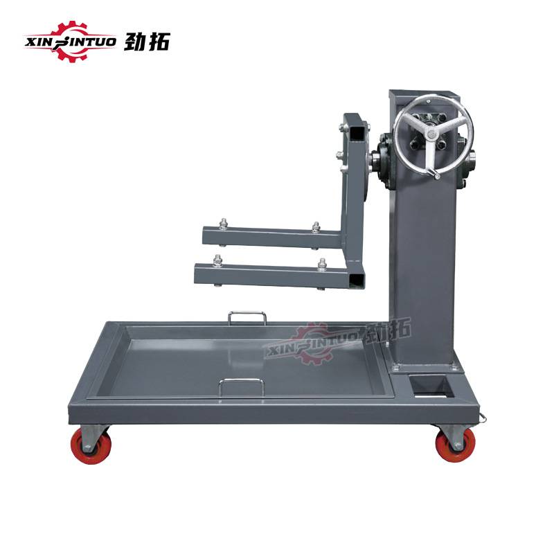 劲拓汽车柴油大型车发动机翻转架大修拆装变速箱托架维修工作台