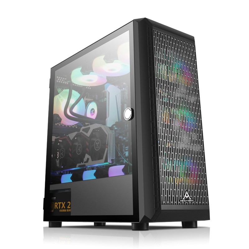支持X79X58X99 双路服务器主板台式电脑背走线机箱E-ATX 360水冷配件