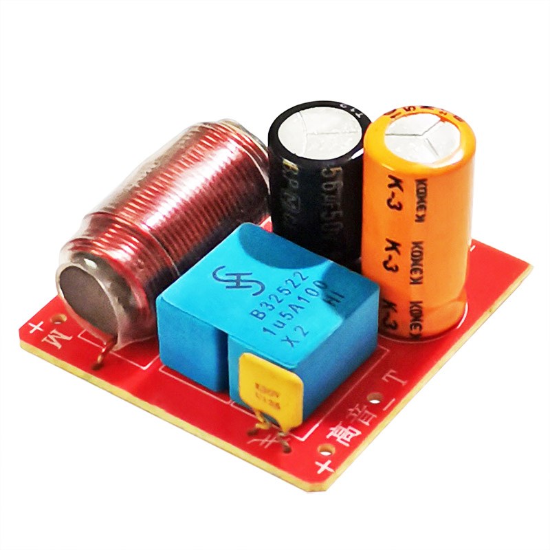 60W高中音二分频器 车载车用功放音响箱高中音2路分频汽车A柱专用