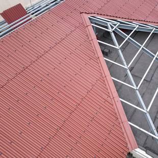 波形沥青屋面瓦 多富瑞幻景系列 质量保证 造价更低 十年生产经验