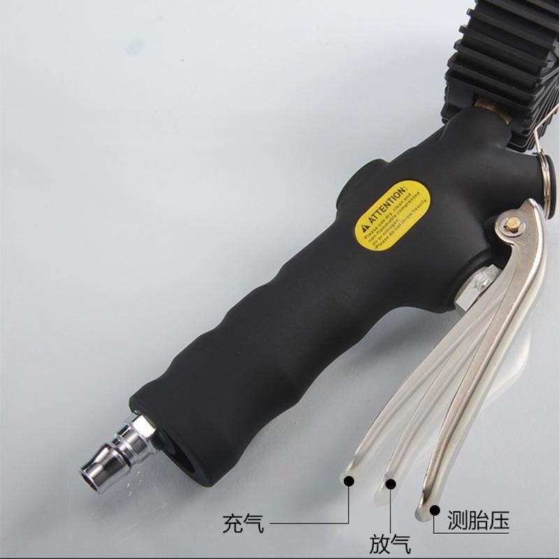 【厂家直销】高品质LCD高清高精度数显轮胎充气表胎压表气压表