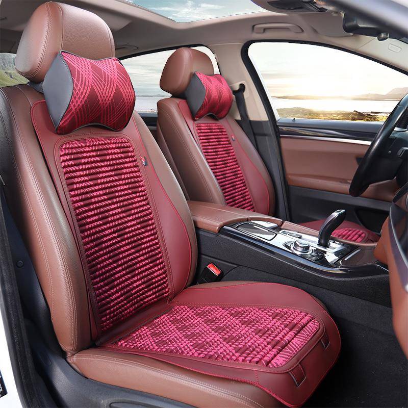 2025马鞍垫汽车坐垫夏季四季通用五座苦荞壳全包通风汽车坐垫全套