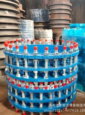 C2F双法兰传力式伸缩接头DN450全丝不锈钢传力接头管道伸缩器