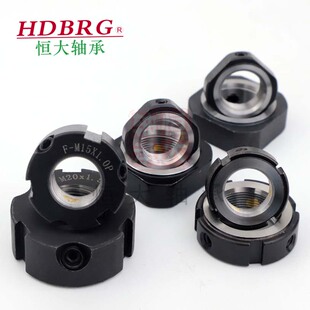 方形防松锁紧螺母螺帽M6M8M10M12*1/M15*1/M17 M20M25M30滚珠丝杆