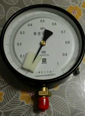 度 0.25级 精密压力表 直径150mm 压力 0-1mpam 型号 yb-150b