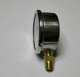 进口机芯高精 耐震压力表 ytn-63i 0-160bar/2300psi 60mm npt1/4