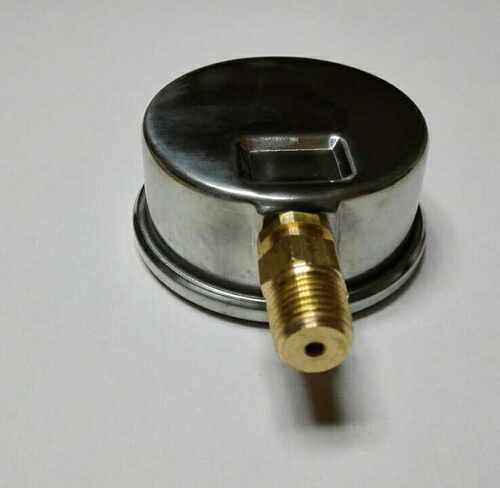 高精度油压表 耐振压力表 ytn-63i 0-6000psi/0-400bar npt1/4
