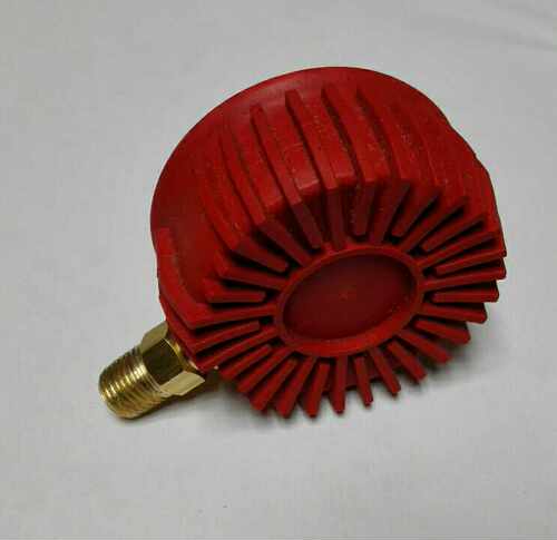 带橡胶保护套耐震压力表 型号yn-63lo 压力0-400bar 0-6000psi
