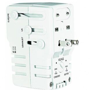 全球通用多功能 便携旅行转换插头 1875W功率 迷你变压器