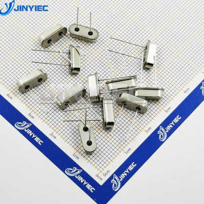 石英晶振 12MHz 直插两脚 HC-49S无源晶振 钟振晶体 (10个)