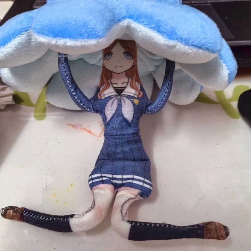 mygo老鼠干抽象玩偶娃娃有骨铁丝周边扭动千早爱音要乐奈周边礼物