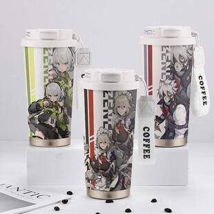 绝区零周边保温杯安比丽娜莱卡恩学生二次元大容量儿童不锈钢水杯