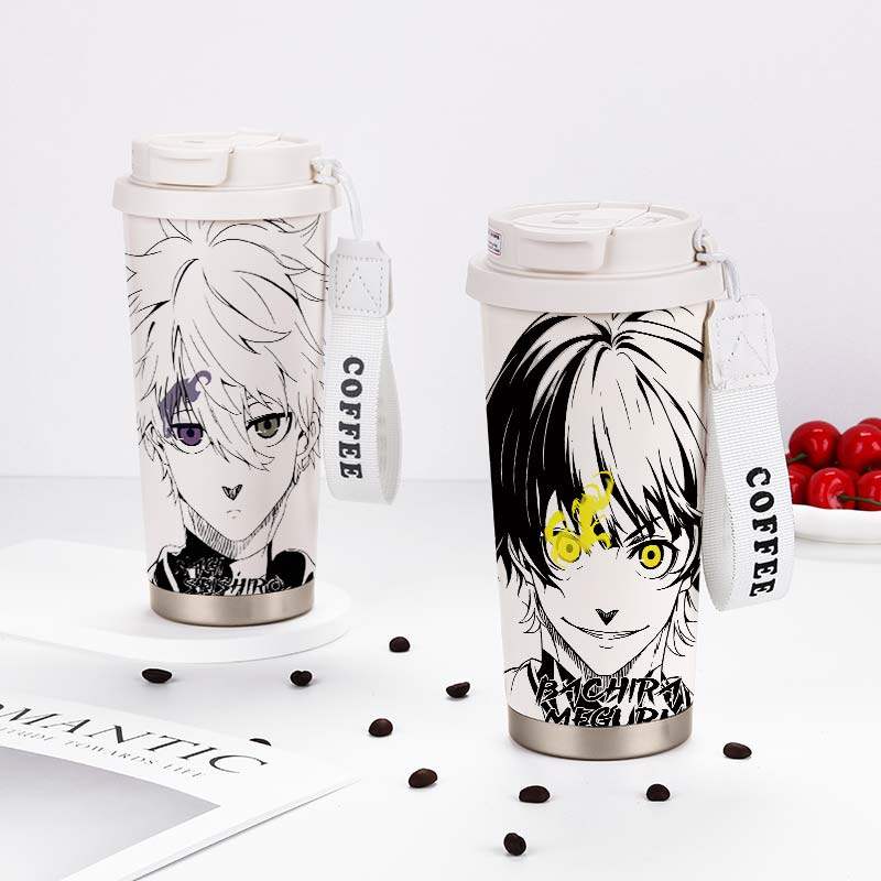 蓝色监狱周边保温杯凪诚士郎蜂乐回二次元大容量学生不锈钢水杯子,餐饮具,保冷/保温杯,淘宝优惠券,粉丝福利购,淘宝优惠卷