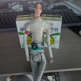 假面骑士利维斯五十岚大二有骨架玩偶四肢分离可摆造型扭动老鼠干