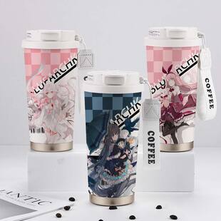 Arcaea韵律源点周边保温杯光对立红二次元大容量学生不锈钢水杯子