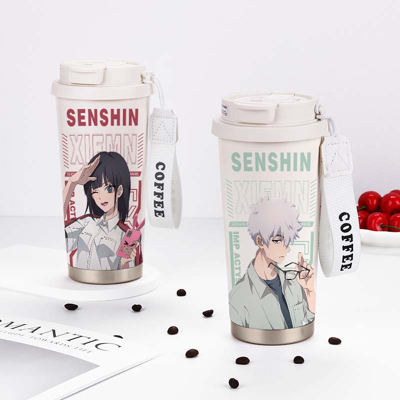 316不锈钢530毫升图案高清易清洗