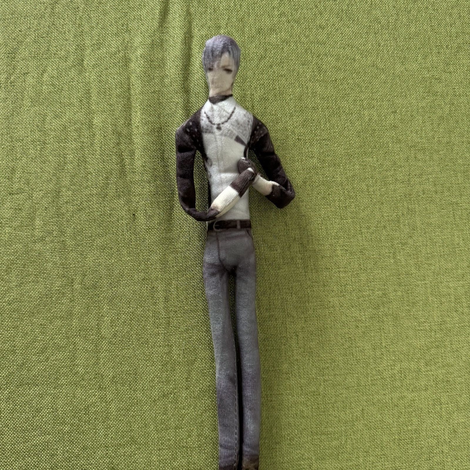 李泽言恋与制作人周边抽象老鼠干内置铁丝骨架可随意造型毛绒玩偶