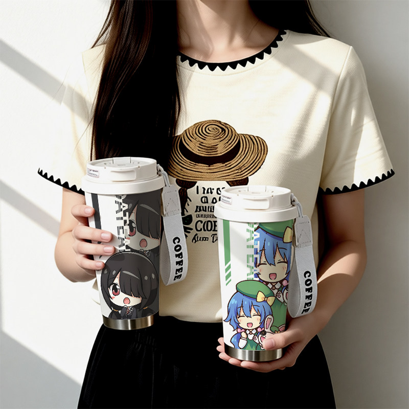 约会大作战周边儿童保温杯