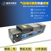 MC气动油压虎钳精密快速双开口平口钳倍力增压6寸8寸重型切削台钳