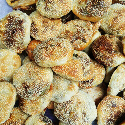 福建永泰葱饼柴烤土炉葱油饼手工光饼肉饼福州特产传统小吃包邮