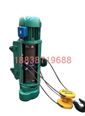 优质380v航车电动葫CD型10T9米钢丝绳滑轮吊钩龙门吊起重葫芦