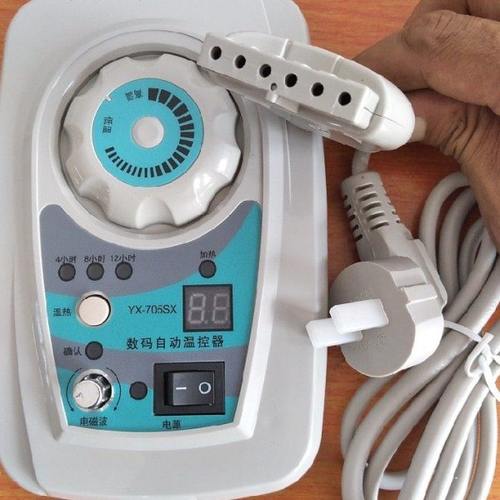 玉石床垫电加热温控器 六孔定时数显电磁波单温单控温控器开关