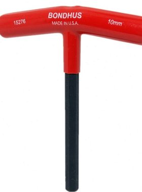 BONDHUS美国波顿T柄内六角匙 t型内六方扳手2 2.5 3 4 5 6 8 10mm