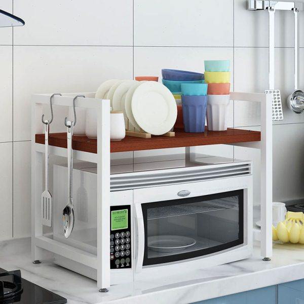 微波炉架子厨房收纳用品烤箱微波炉简约多功能省空间置物架,厨房/烹饪用具,微波炉置物架,淘宝优惠券,粉丝福利购,淘宝优惠卷