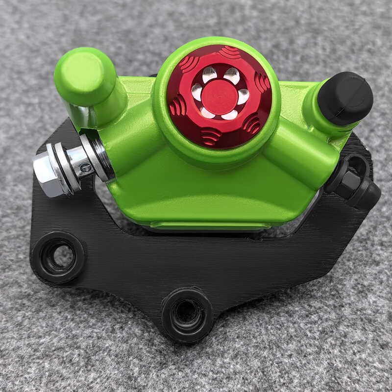 007电动车h009刹车碟刹泵满盘反刹下泵前轮内刹泵卡钳轮毂盘